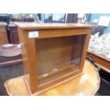 Glazed table top display cabinet