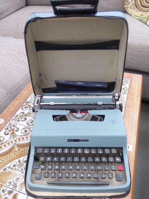 Olivetti travelling typewriter