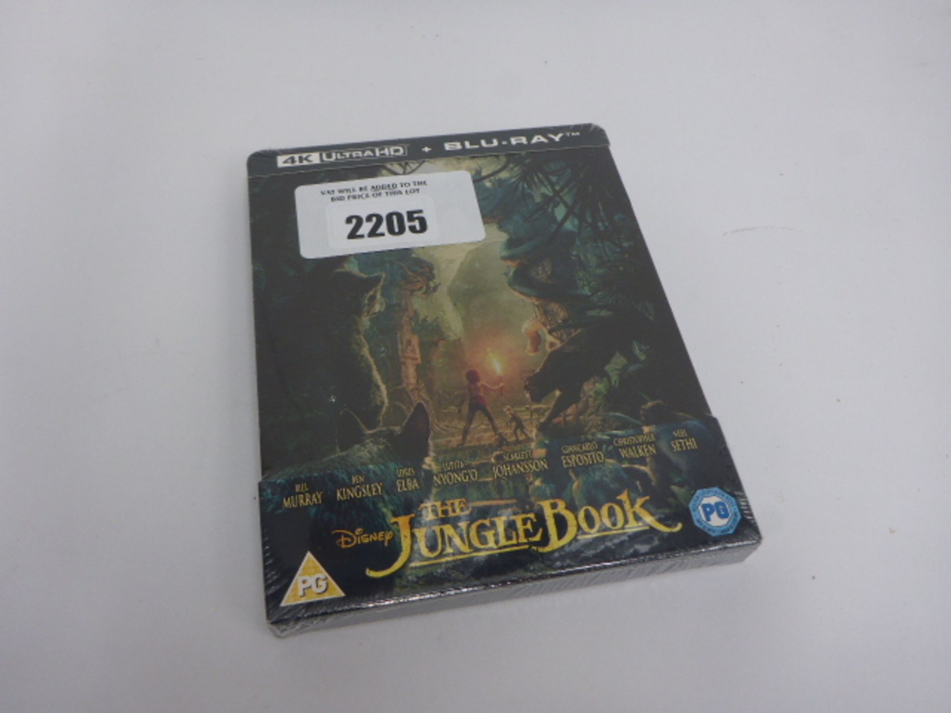 The Jungle Book blu-ray DVD
