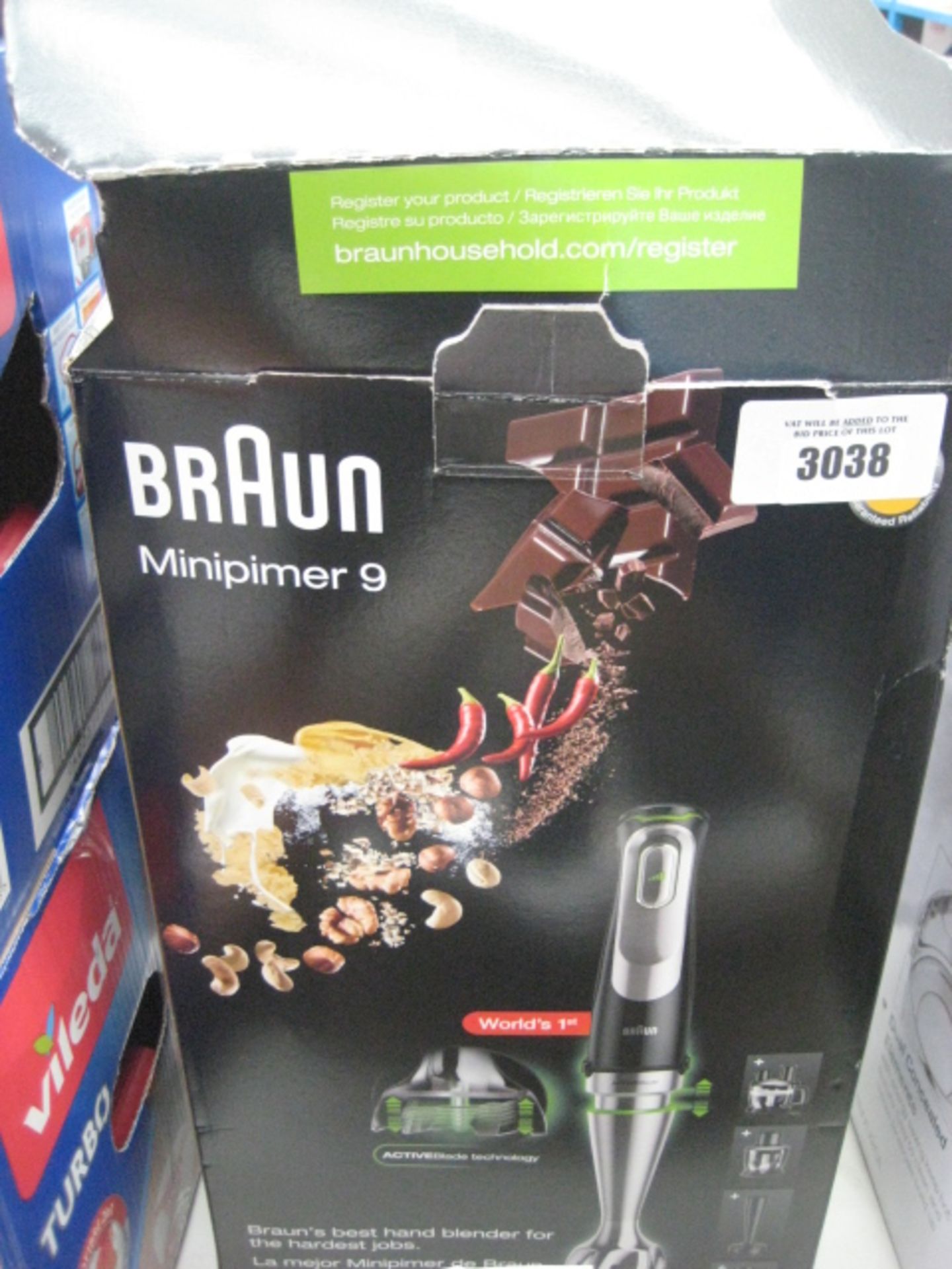 Boxed Braun multi hand whisker