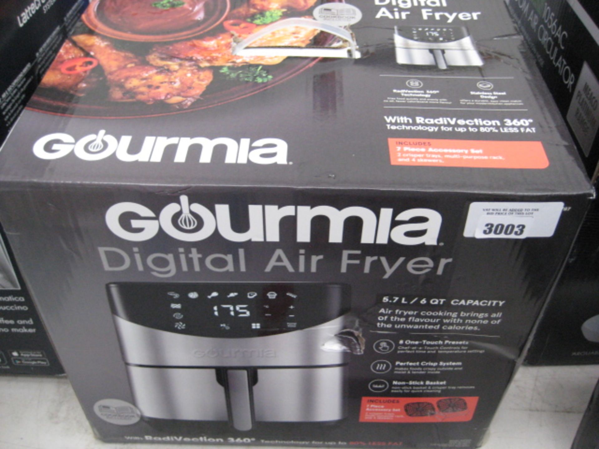 Boxed Digital Air fryer