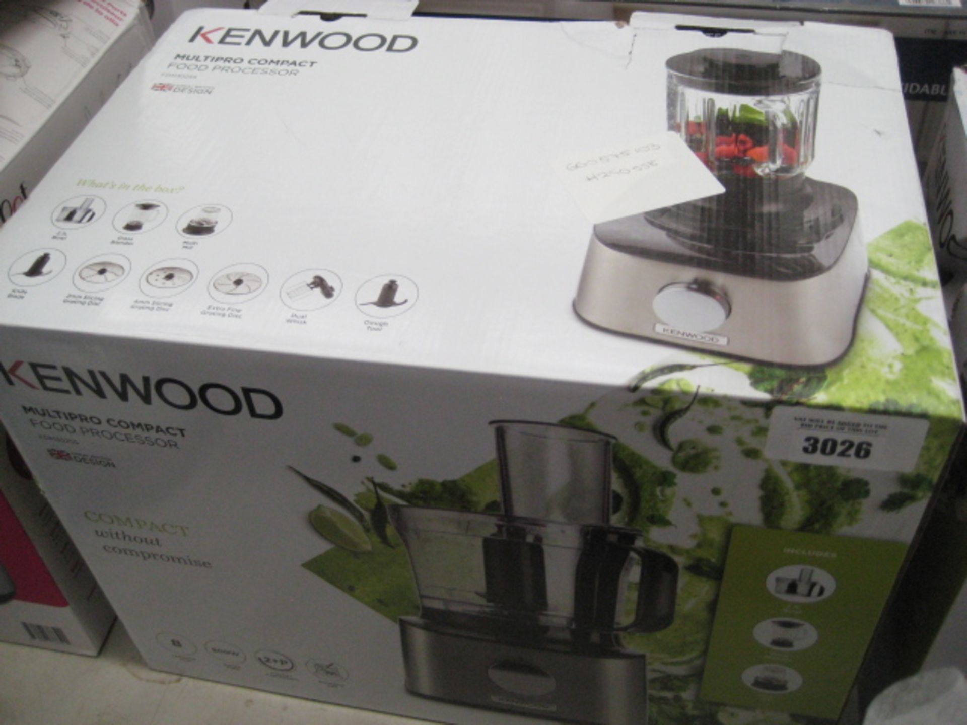 Boxed Kenwood Multi Pro food processor