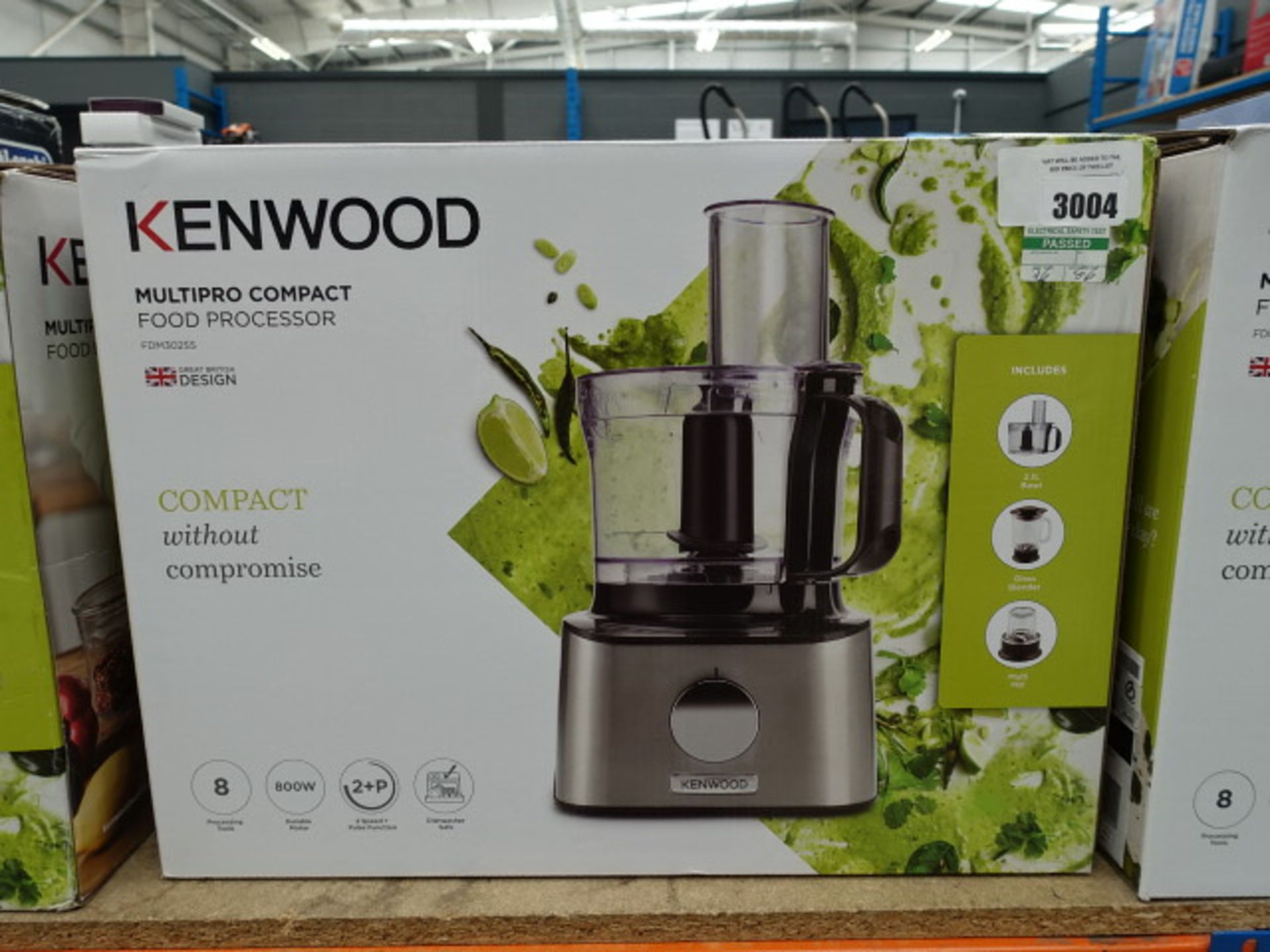 Boxed Kenwood Multipro compact food processor