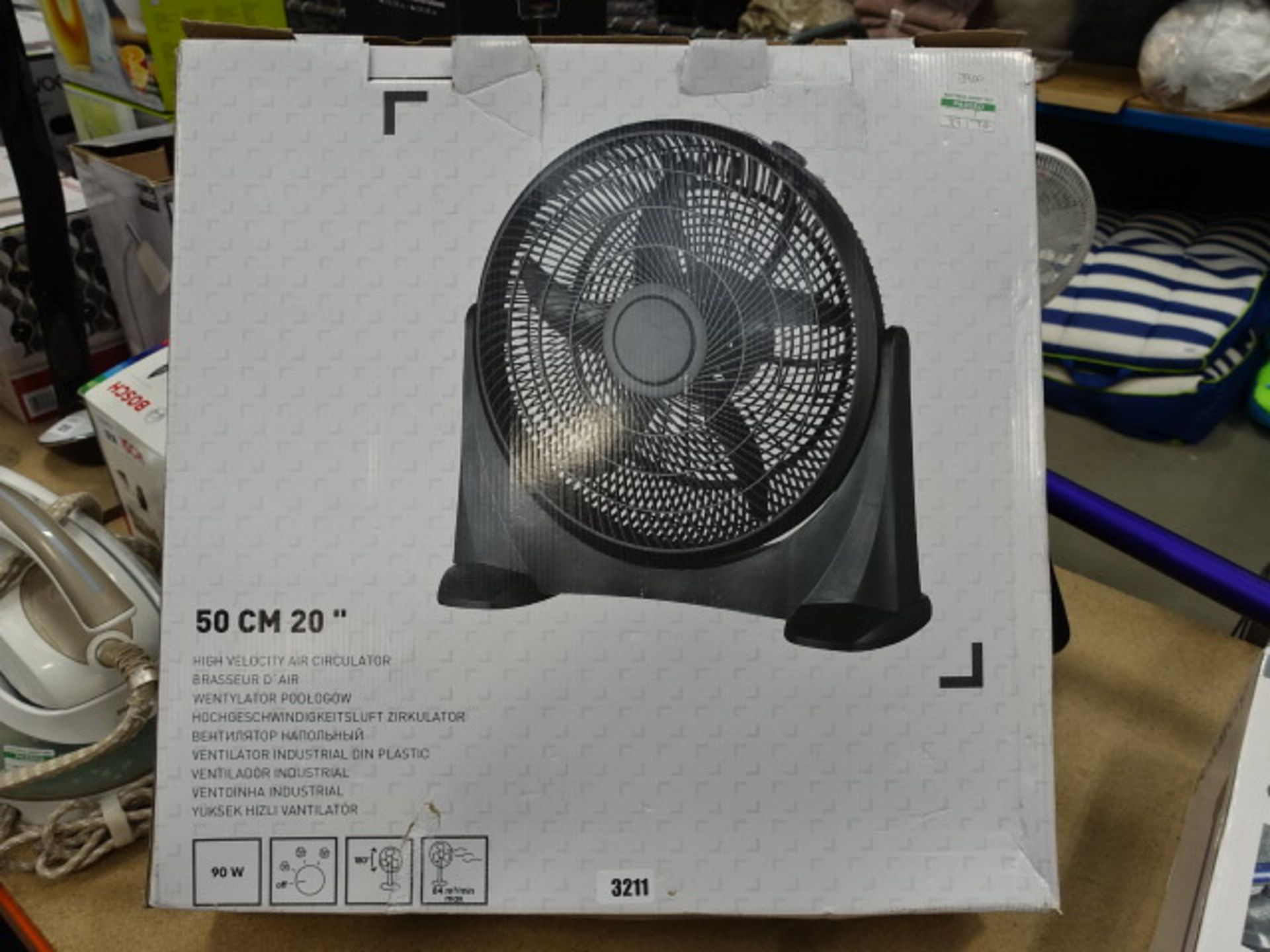 20'' High Velocity air circulator fan