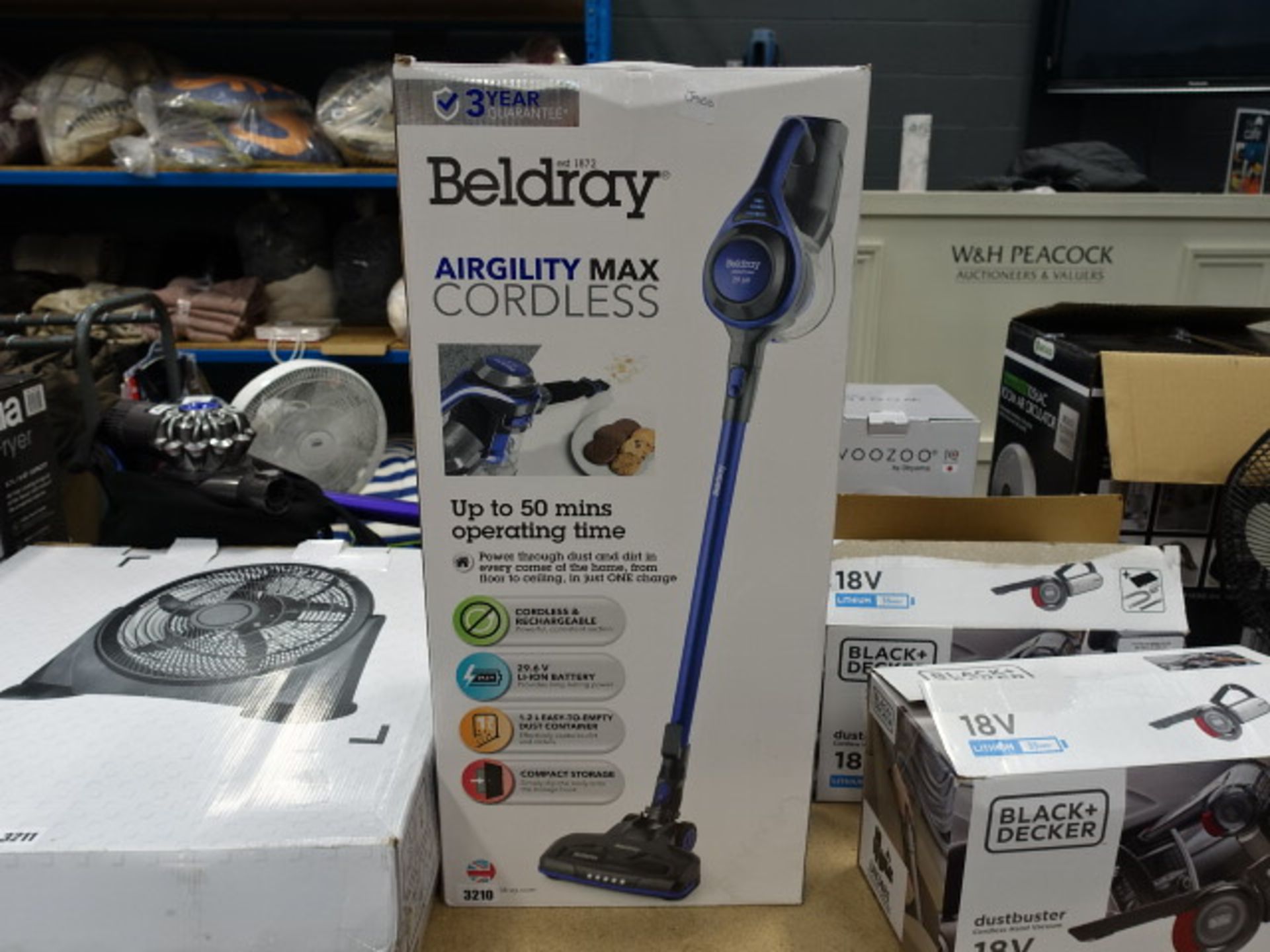 Boxed Beldray cordless vacuum cleaner