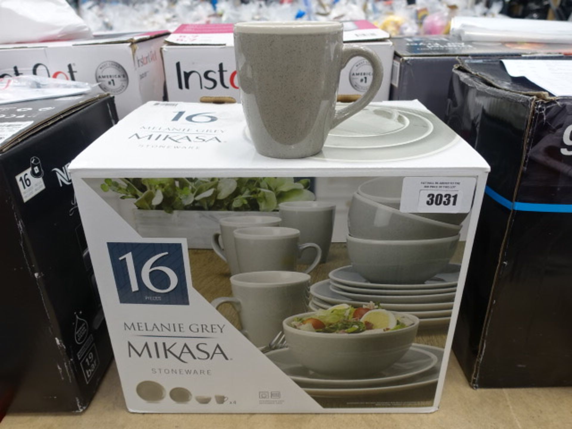 Boxed Mikasa stoneware tableware set