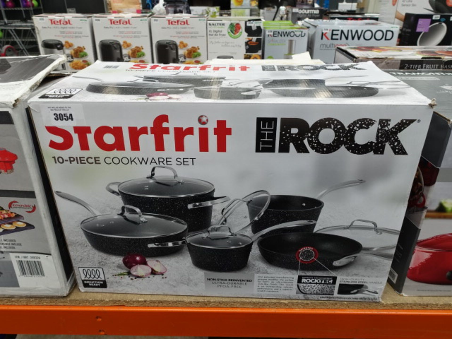 Boxed Starfrit The Rock cookware set