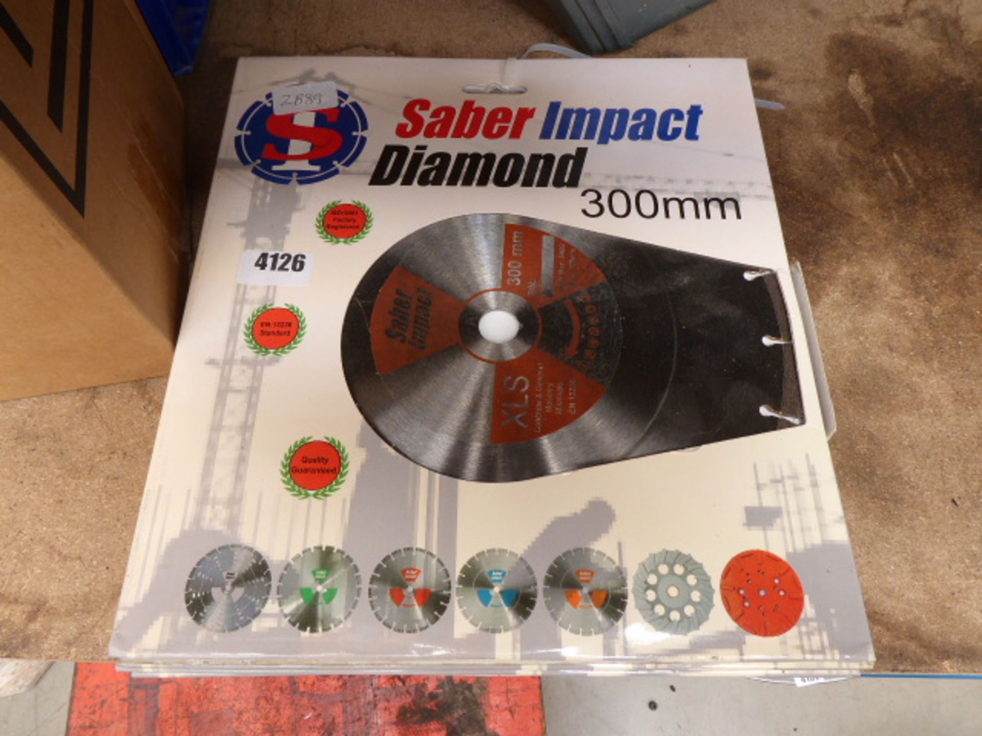 5 300mm diamond blades