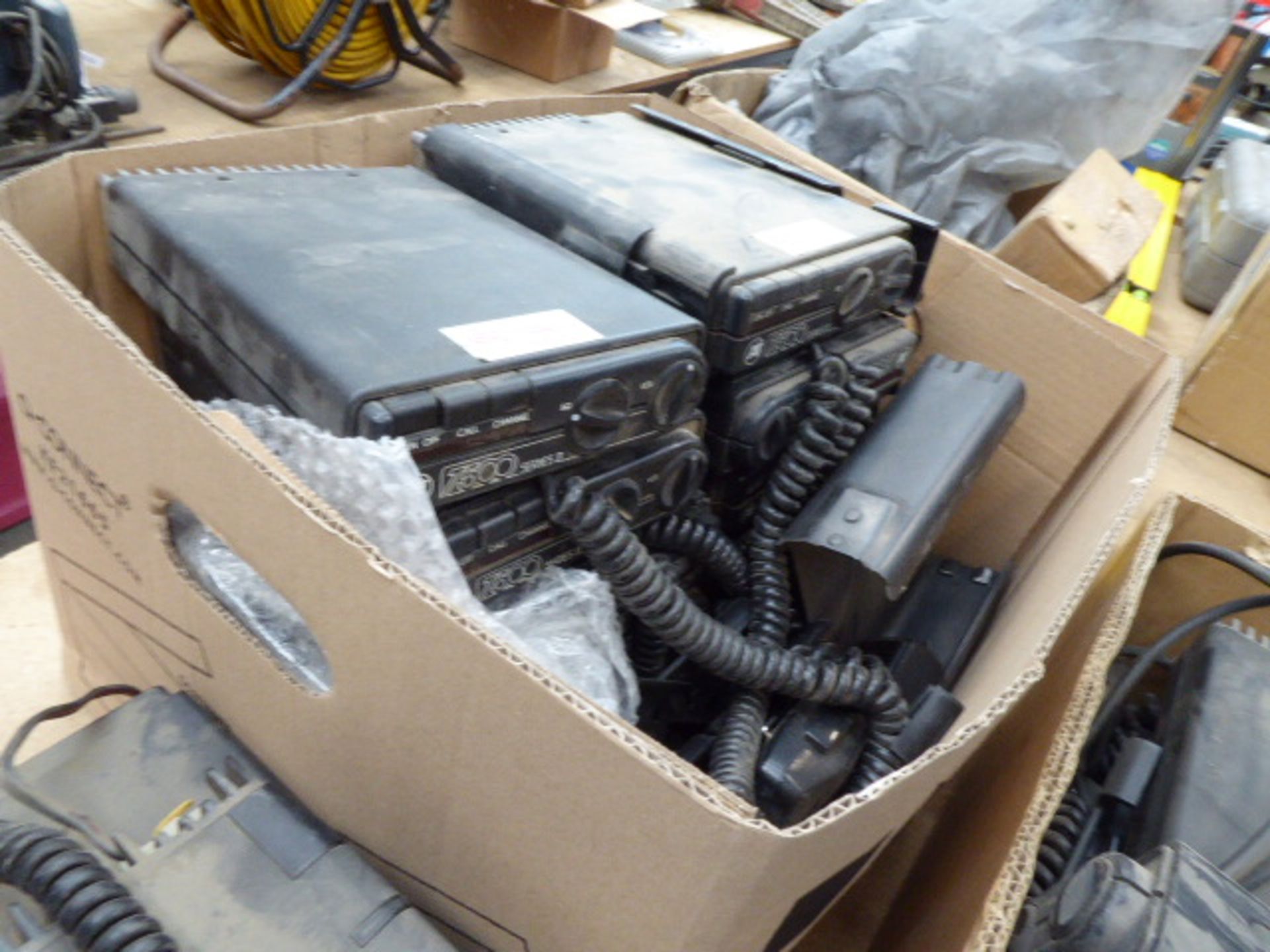 2 boxes of 2 way radios