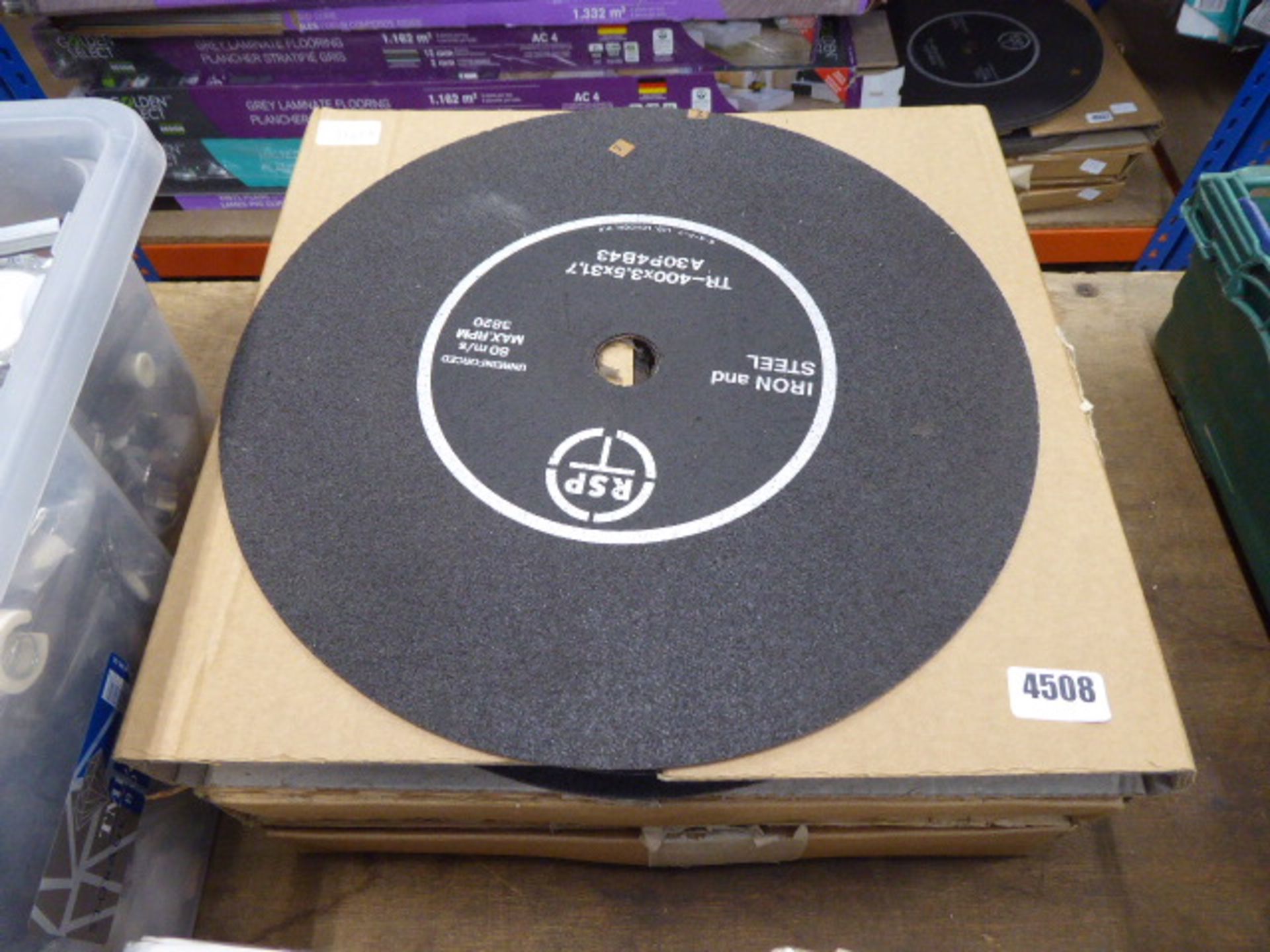 3 boxes of large cutting disc