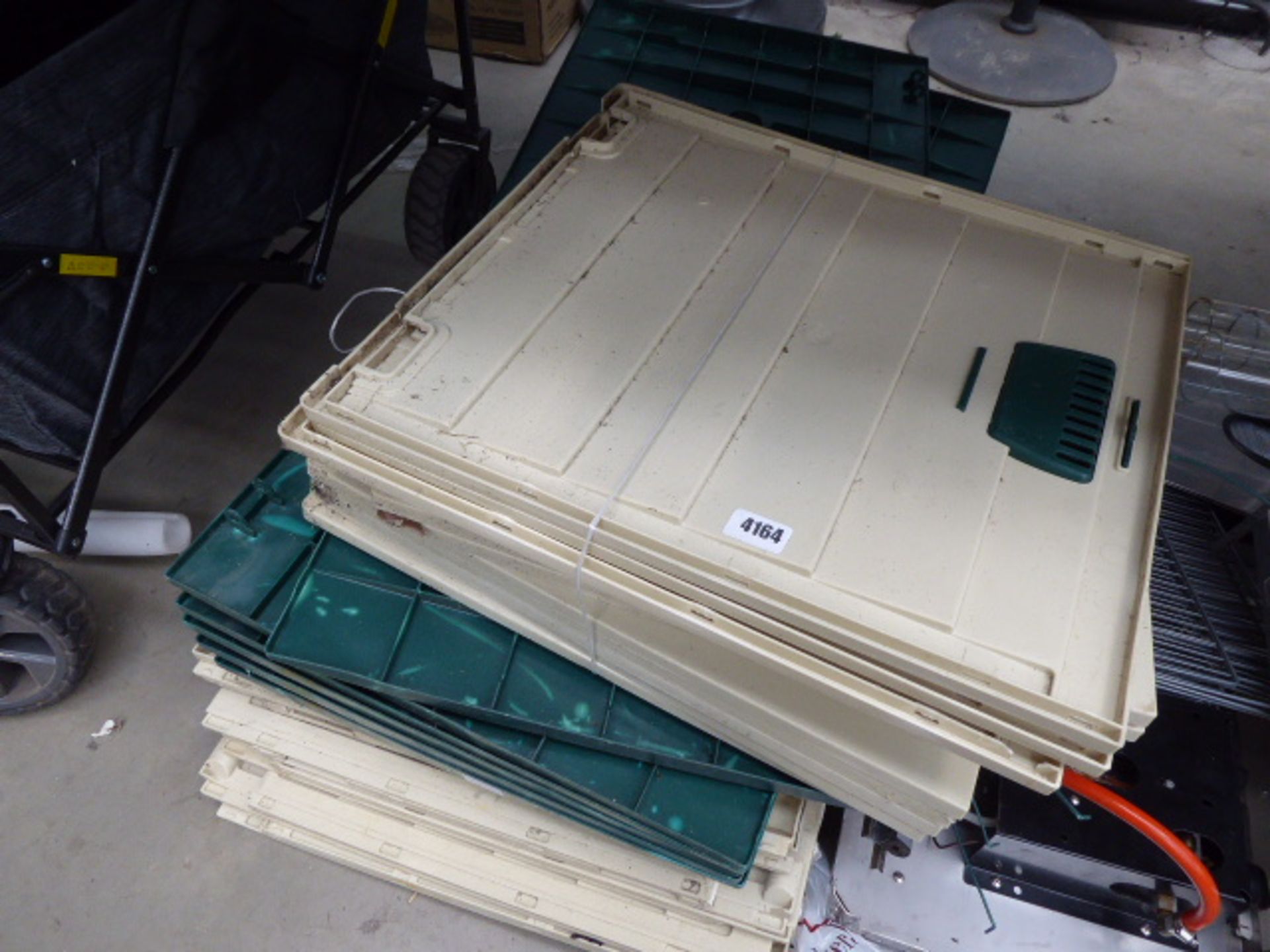 4159 Flatpack storage box parts