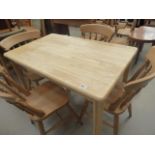 Beech dining table