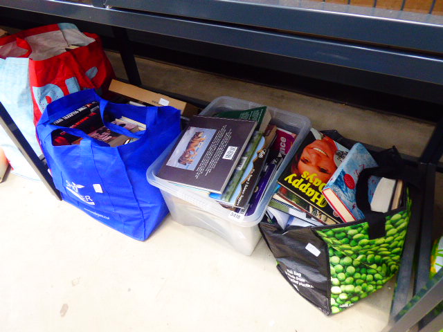 12 bags and boxes containing a qty of paperback novels and reference books - Image 2 of 4