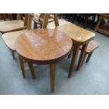 Three elm side tables