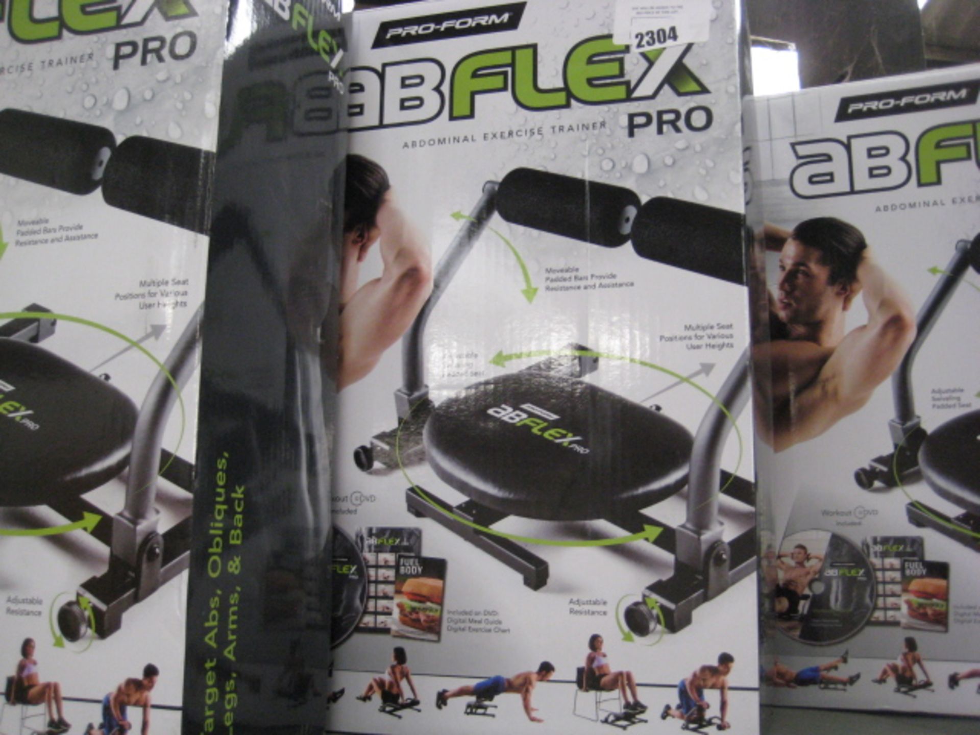 Boxed Pro Form Ab Flex exercise trainer