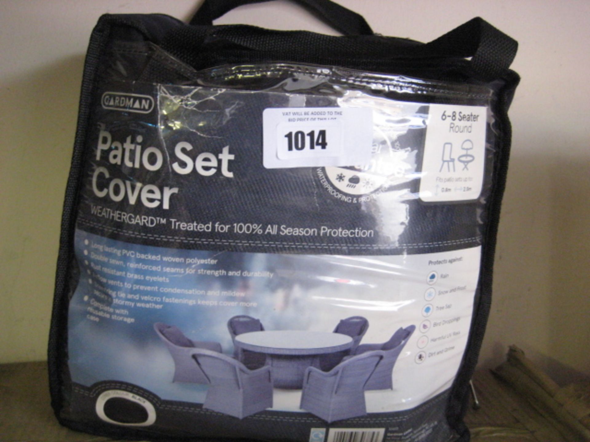 Gardman 6-8 seater patio set cover