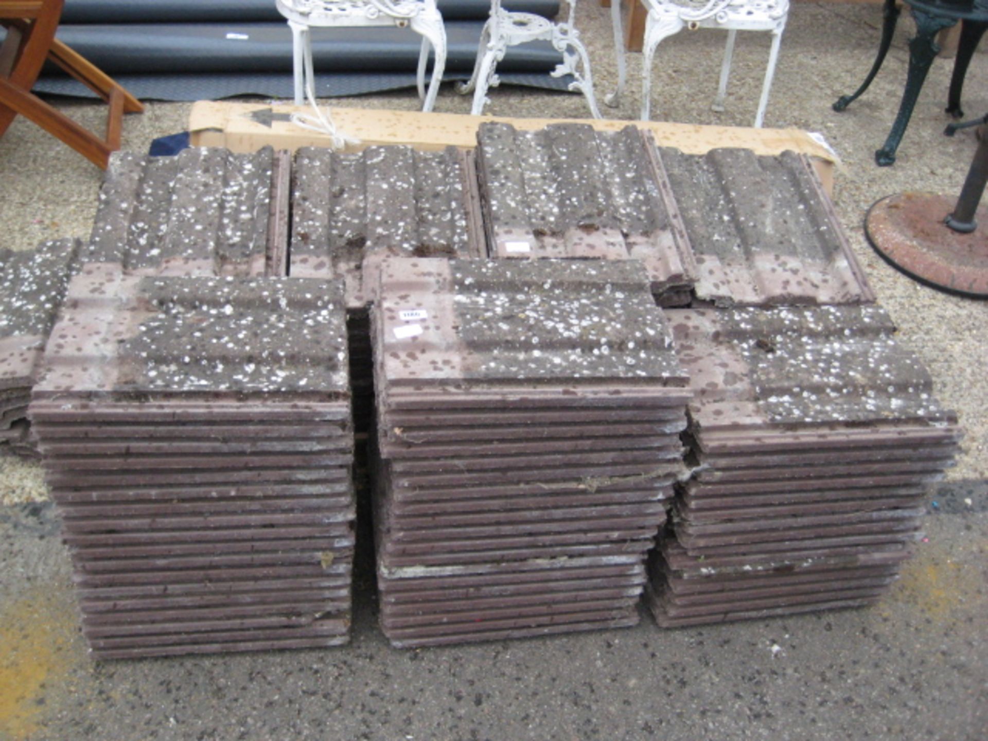 Large quantity of roof tiles