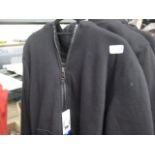 Buffalo zip up fleece lined jacket in black