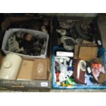 4 boxes of mixed collectibles incl. plated ware, ceramics and childrens toys