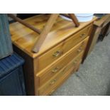 Pine chest of 4 drawers