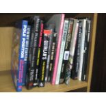 Small quantity of sporting themed books