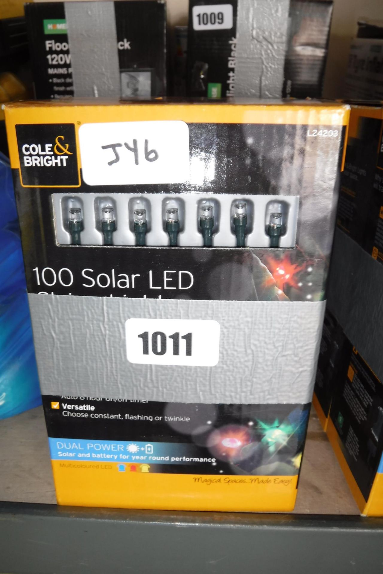 4 packs of solar LED string lights