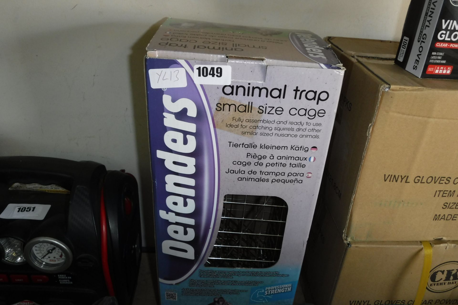 Boxed defenders animal trap