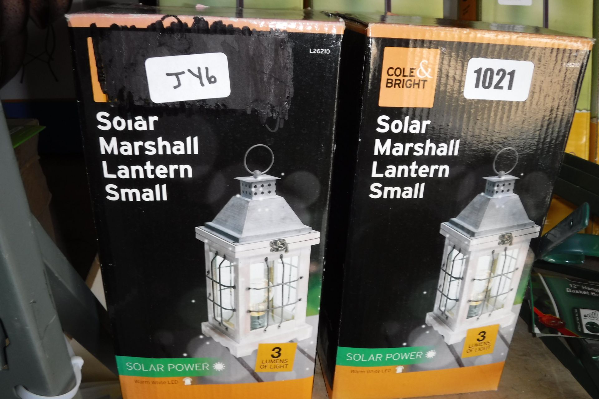 2 solar Marshall lanterns, size S
