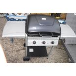 3 burner gas BBQ with trolley