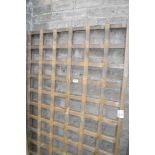 Pair of 3'x6' wooden trellis panels