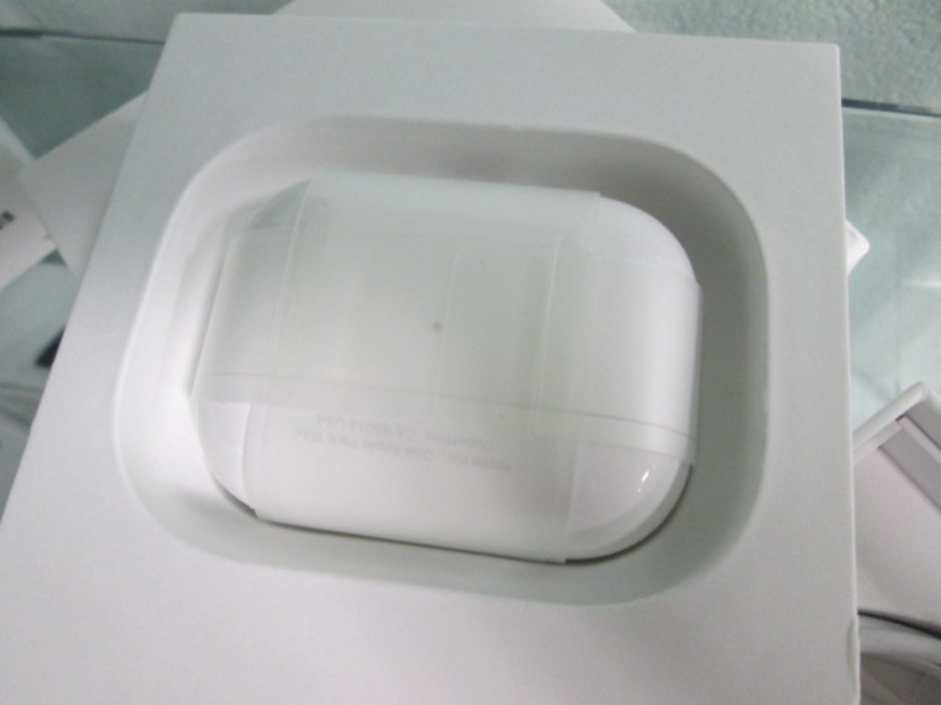 Apple Airpods Pro with wireless charging case and accessories in box - Image 3 of 3