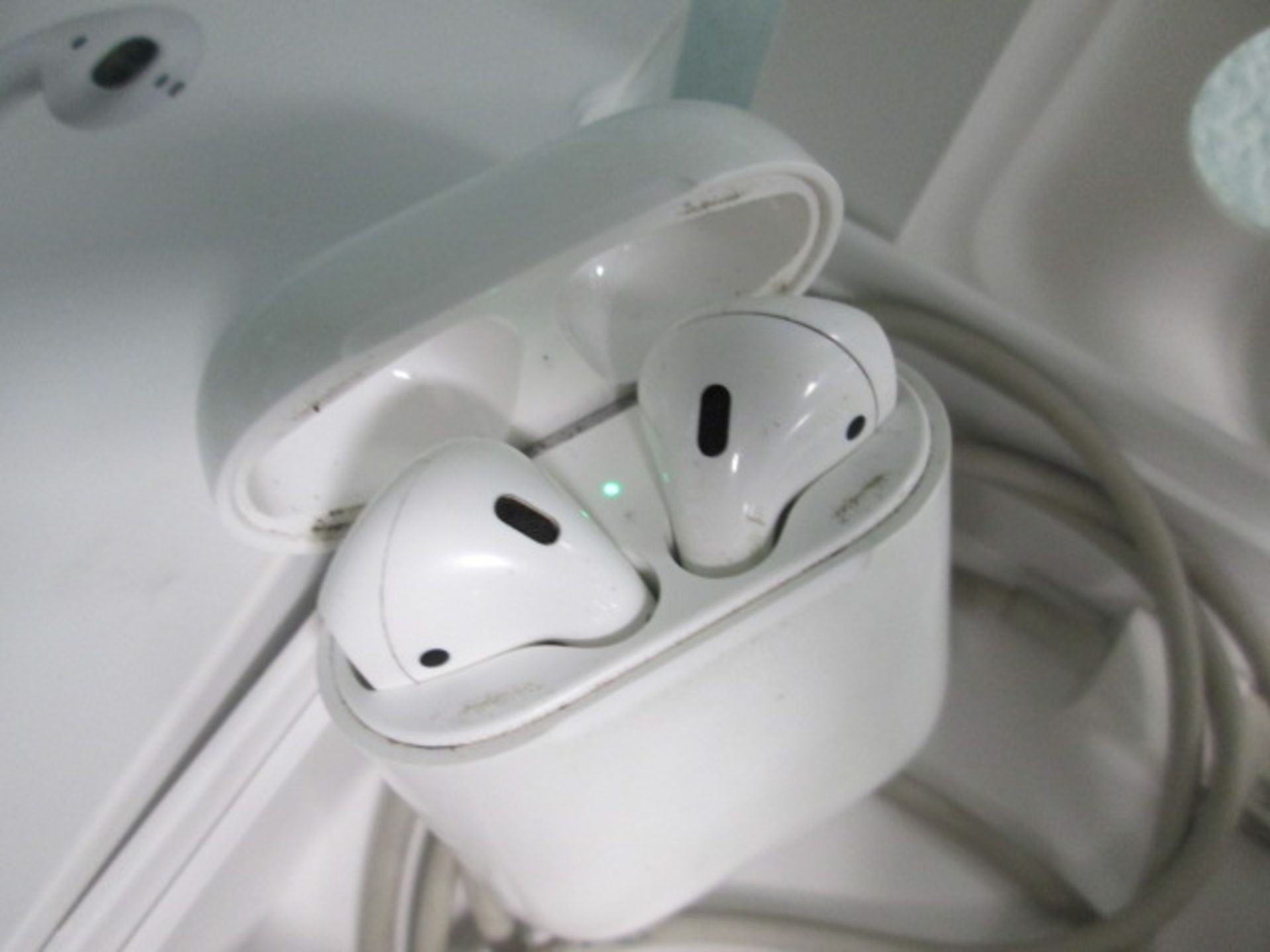 Apple Airpods with wireless charging case 2nd generation in box - Image 2 of 2