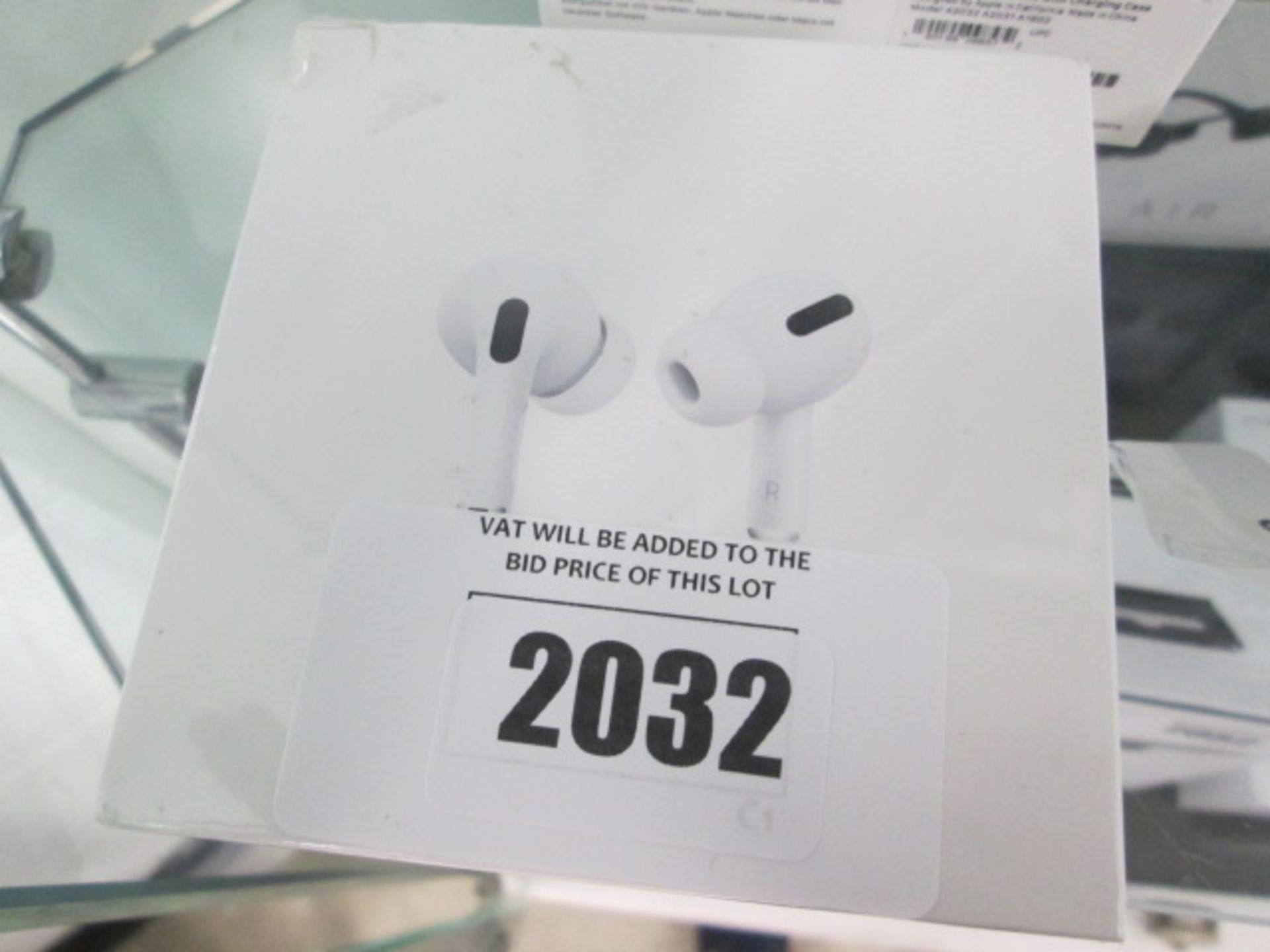 Apple Airpods Pro with wireless charging case in sealed box