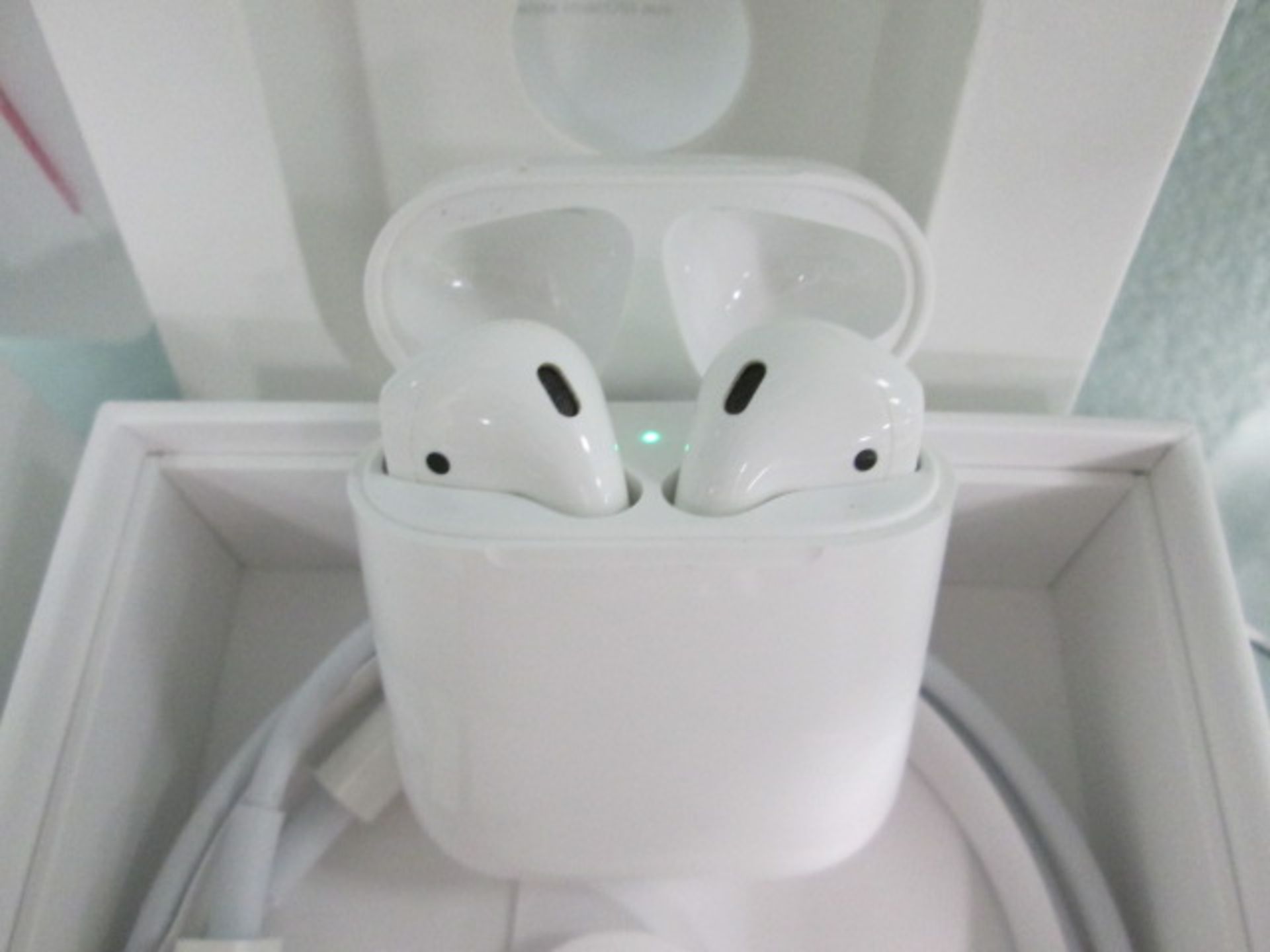 Apple Airpods with wireless charging case 2nd generation in box - Image 3 of 3