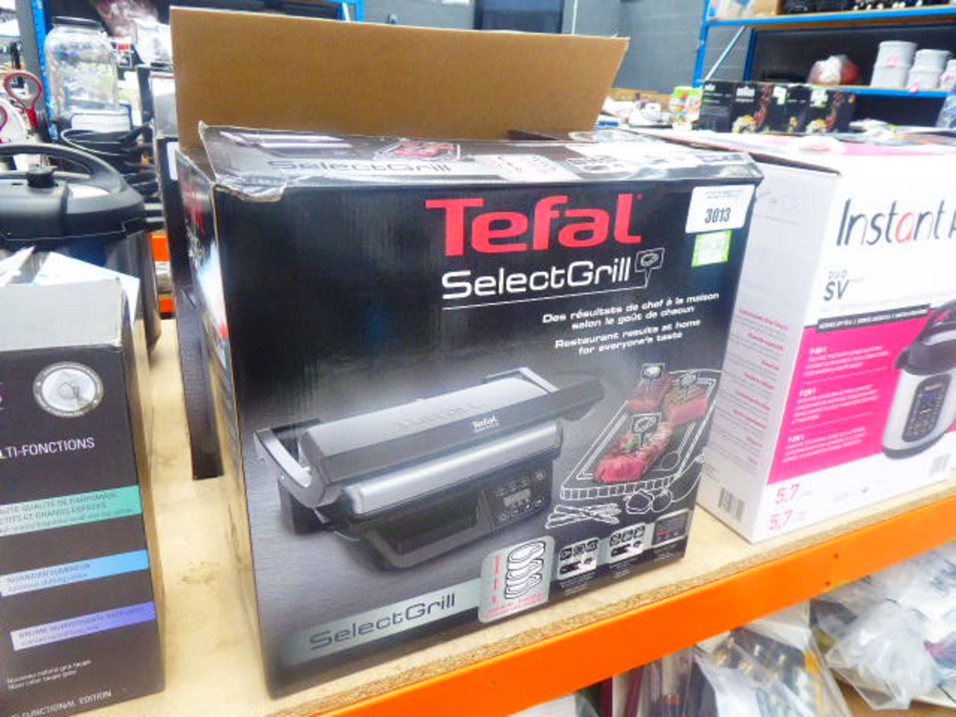 Boxed Tefal Select grill