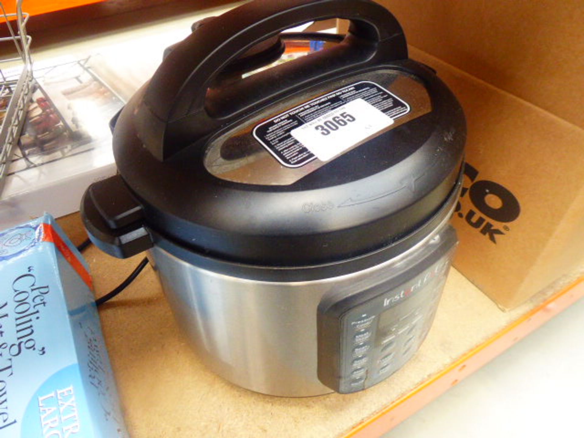 Unboxed Instant Pot pressure cooker