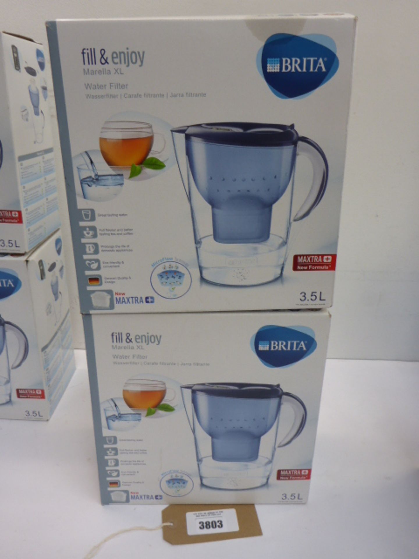 2x Brita Marella XL water filters