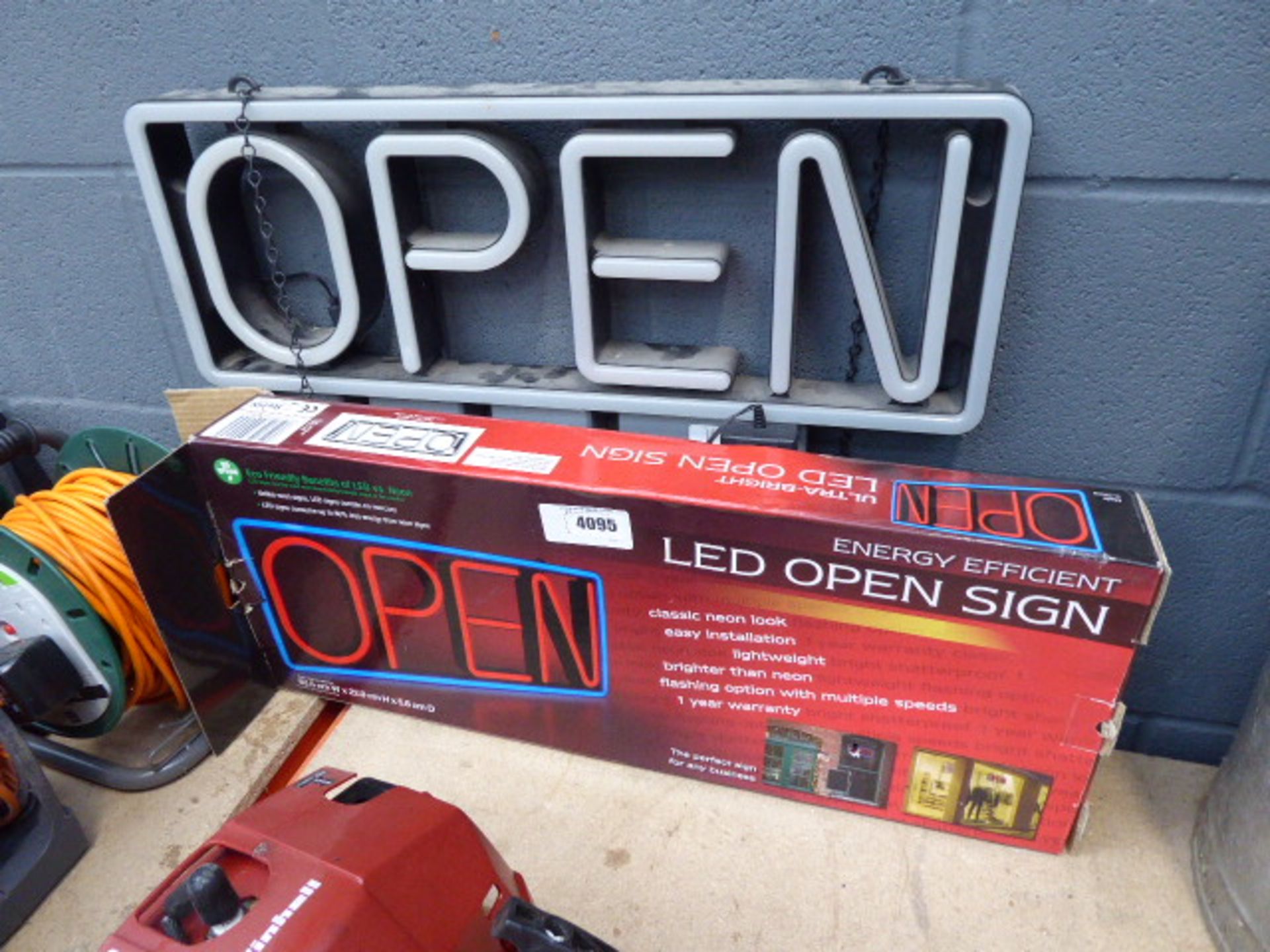 LED open sign