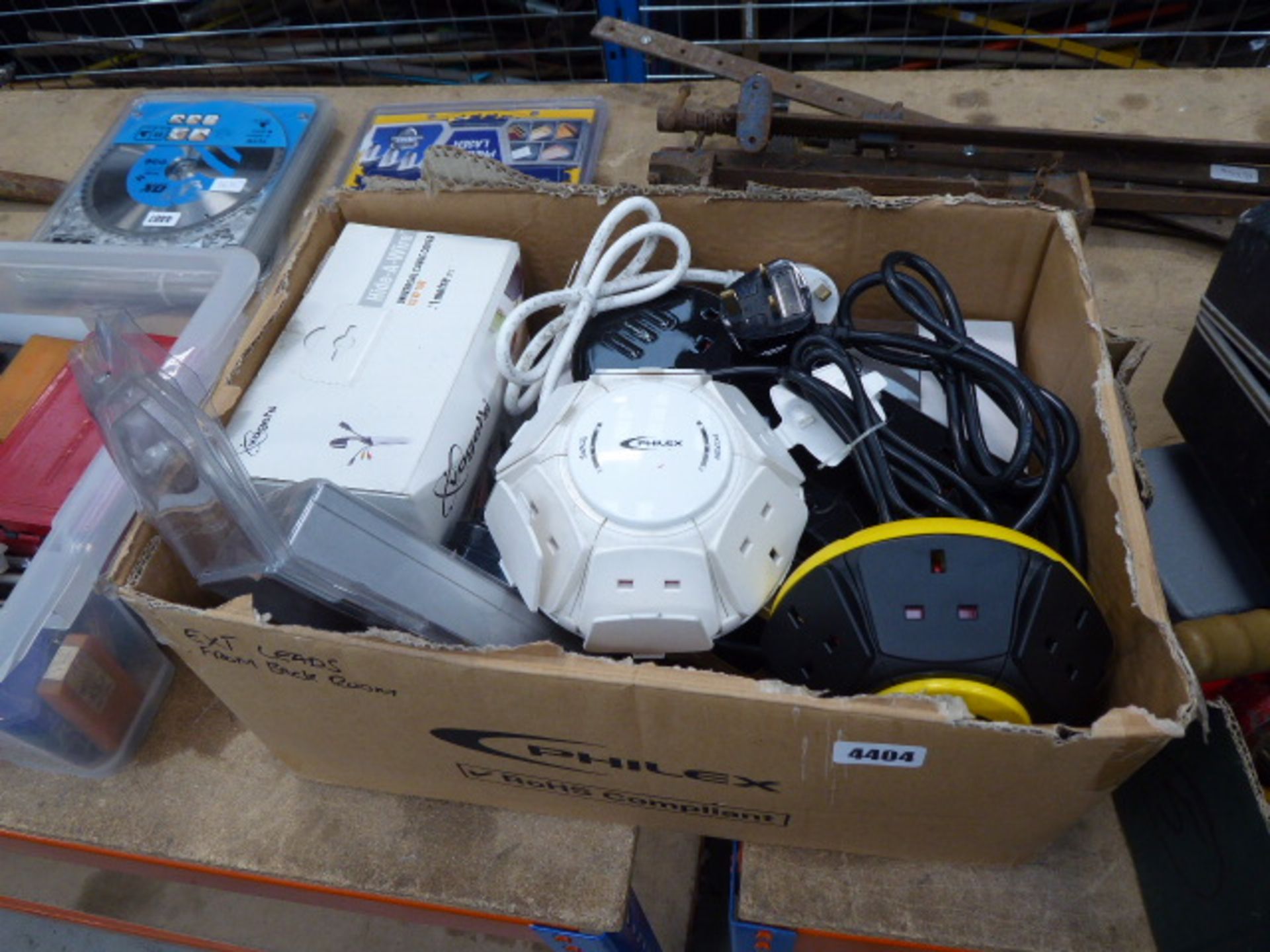 Box of extension cables