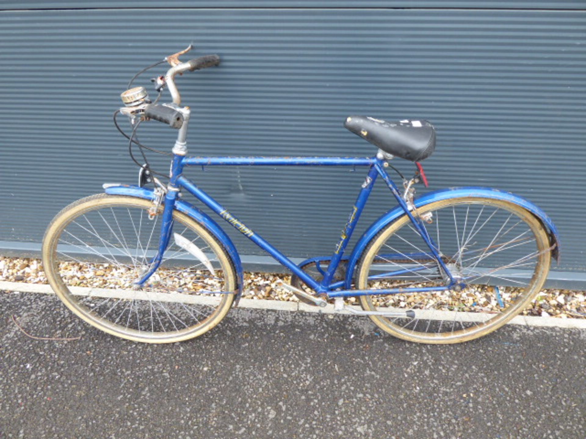 Blue Raleigh vintage gents cycle