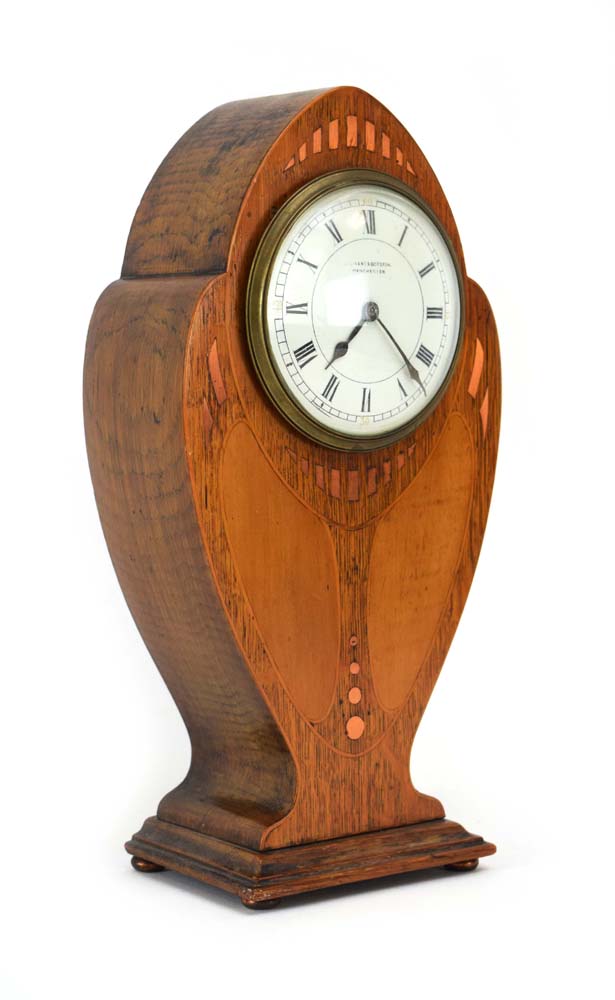 An Art Nouveau mantle timepiece, - Image 2 of 10