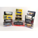 Twelve models including: Majorette Club 1:24 Mercedes 500 SL roadster,