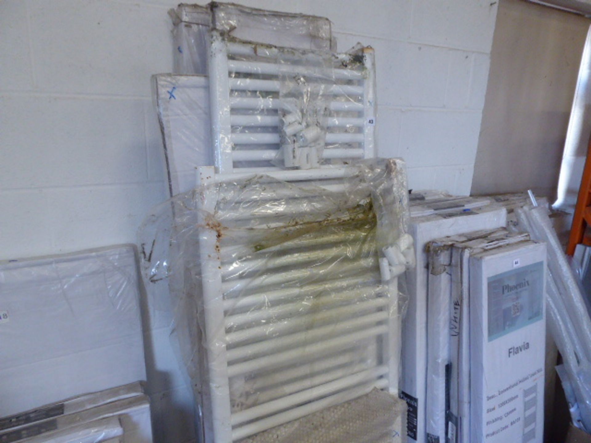 7 assorted towel radiators - Image 2 of 3