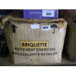 15 KG box of charcoal briquettes