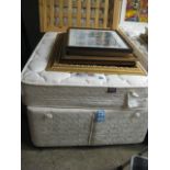 Single divan bed with asthma guard mattress