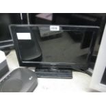 Small Technica flat screen TV