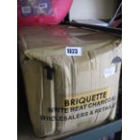 15 KG box of charcoal briquettes