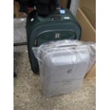 2 various luggage cases