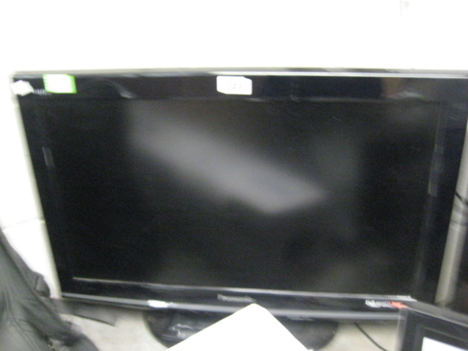 (18) Panasonic Viera flat screen TV