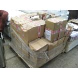 (2161) Pallet containing boxes of glass bottles